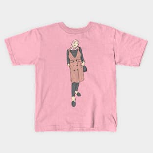 Happy Lady Kids T-Shirt